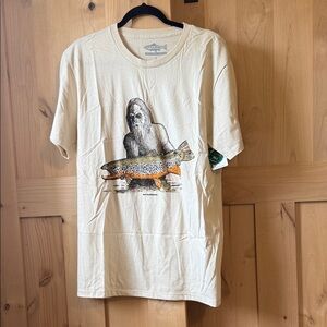 Repyourwater Cream Graphic T-Shirt